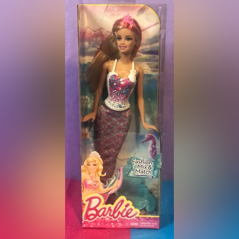 Barbie Mermaid Doll Blonde Fashion Mix And Match New